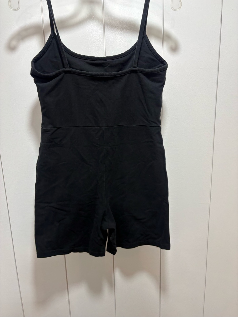 MADEWELL black knit yoga jumper shelf bra size medium - Picture 2 of 3